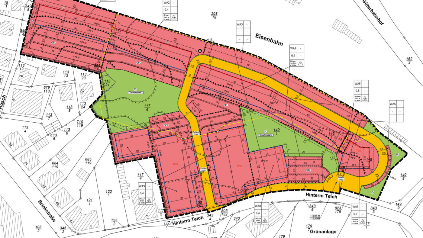 Reinold Stadtplanung Zeichnung