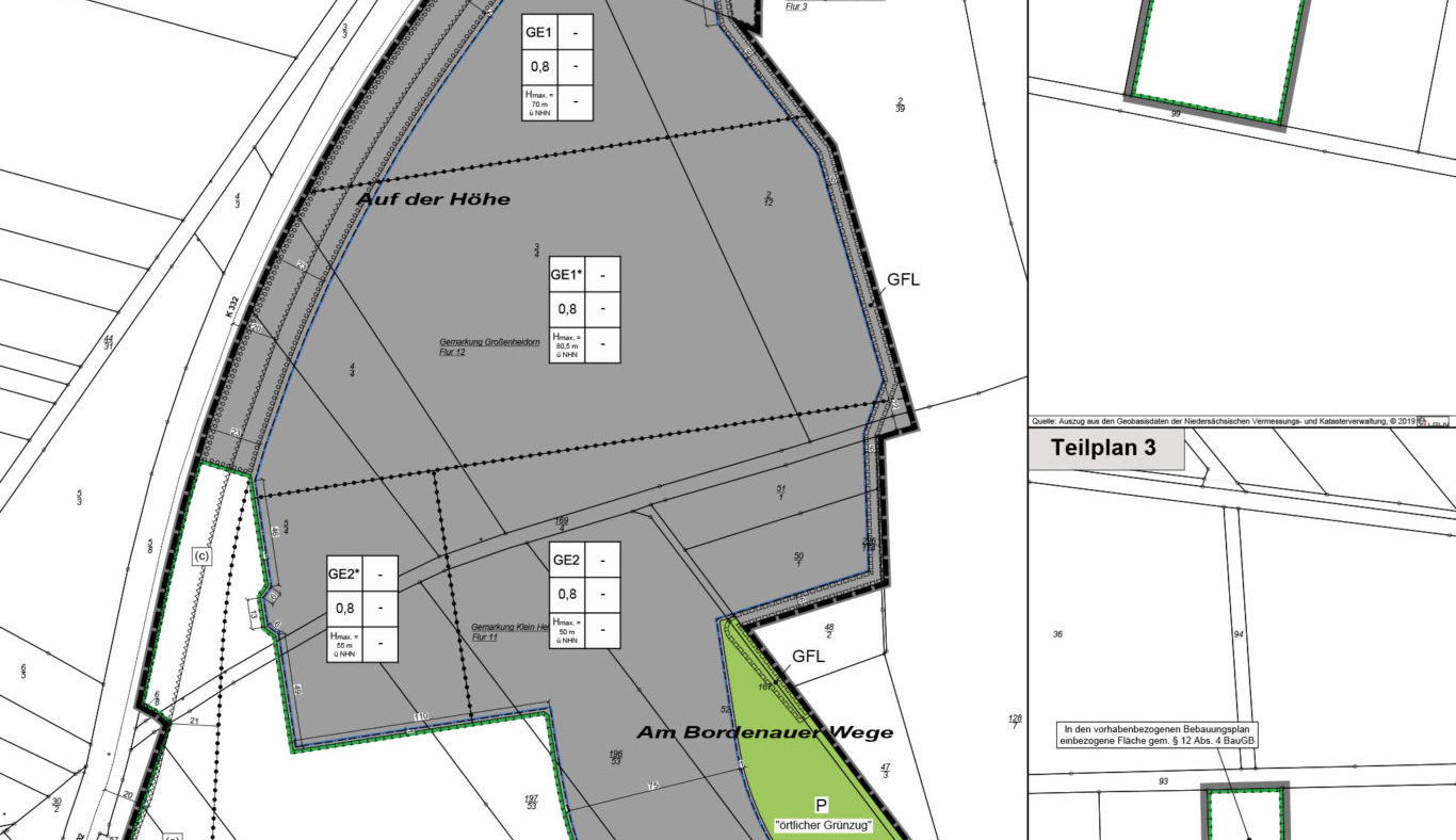 Reinold Stadtplanung Zeichnung