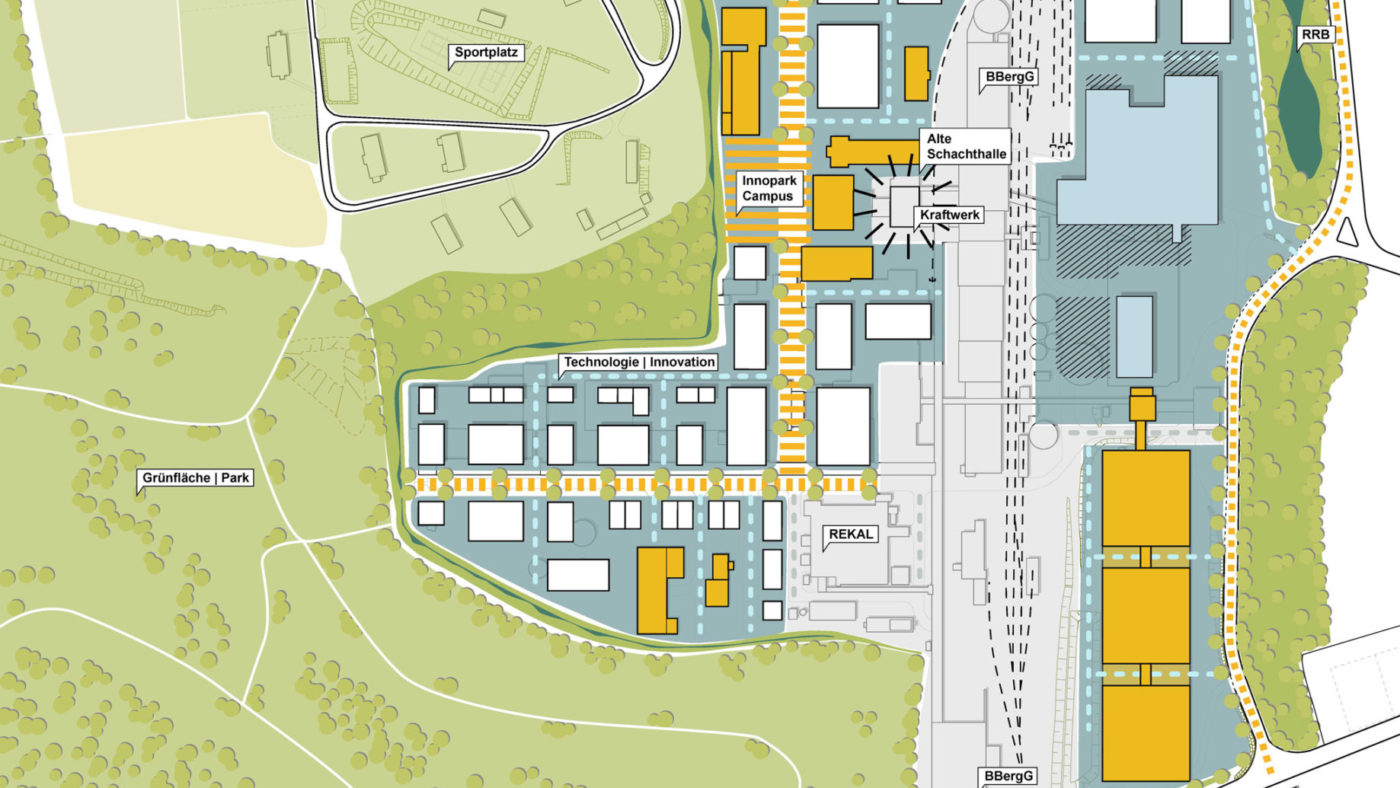 Reinold Stadtplanung Zeichnung